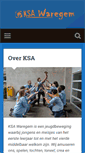 Mobile Screenshot of ksawaregem.be